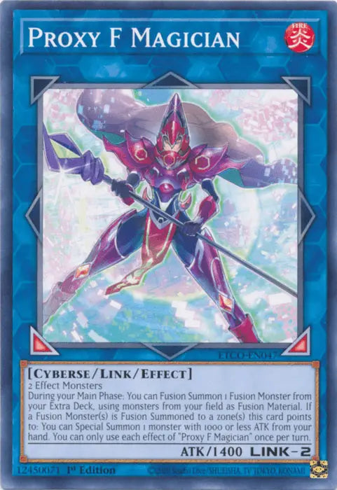 Proxy F Magician [ETCO-EN047] Common - Doe's Cards