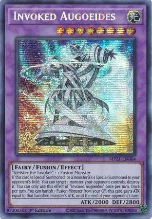 Invoked Augoeides [MP21-EN064] Prismatic Secret Rare - Doe's Cards