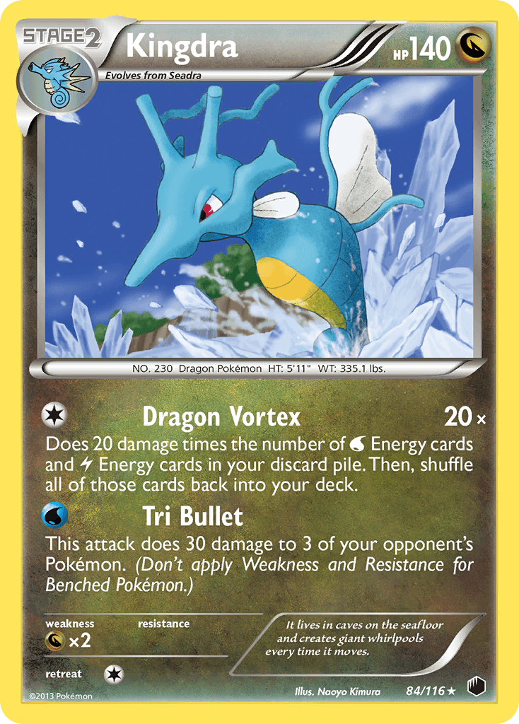 Kingdra (84/116) [Black & White: Plasma Freeze] - Doe's Cards