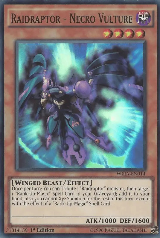 Raidraptor - Necro Vulture [WIRA-EN014] Super Rare - Doe's Cards