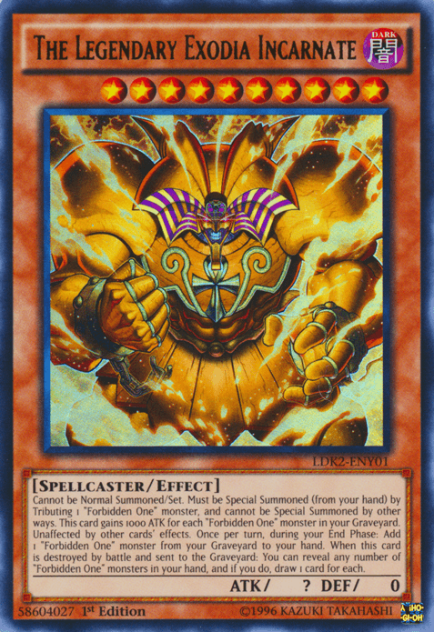 The Legendary Exodia Incarnate [LDK2-ENY01] Ultra Rare - Doe's Cards