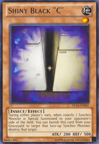 Shiny Black "C" (Purple) [DL14-EN007] Rare - Doe's Cards
