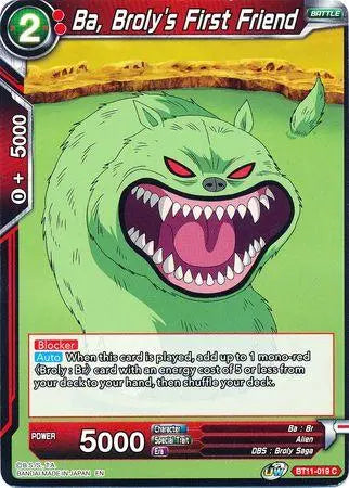 Ba, Broly's First Friend (BT11-019) [Vermilion Bloodline] - Doe's Cards