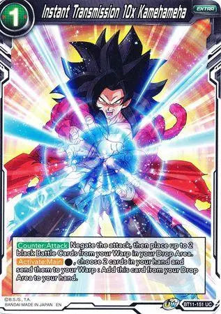 Instant Transmission 10x Kamehameha (BT11-151) [Vermilion Bloodline] - Doe's Cards
