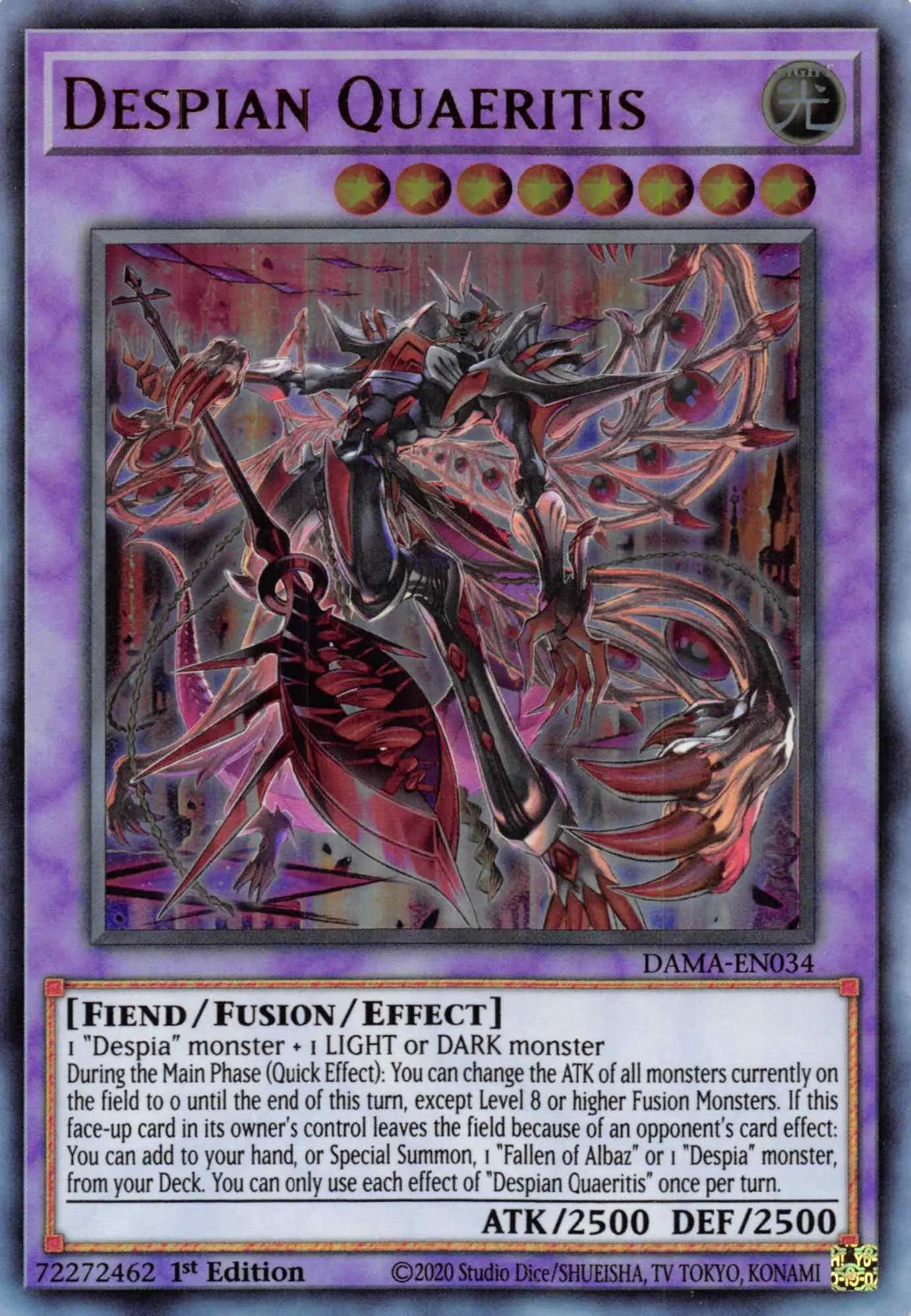 Despian Quaeritis [DAMA-EN034] Ultra Rare - Doe's Cards