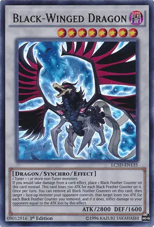 Black-Winged Dragon [LC5D-EN135] Ultra Rare - Doe's Cards