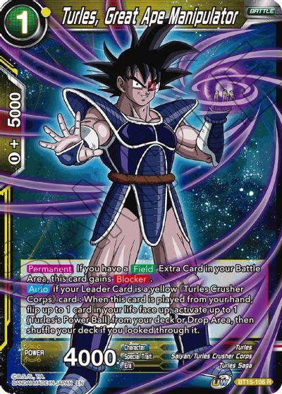 Turles, Great Ape Manipulator (BT15-106) [Saiyan Showdown] - Doe's Cards