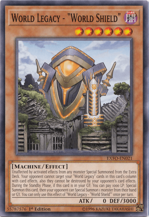 World Legacy - "World Shield" [EXFO-EN021] Common - Doe's Cards