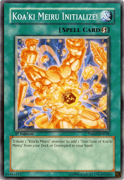 Koa'ki Meiru Initialize! [TSHD-EN058] Common - Doe's Cards