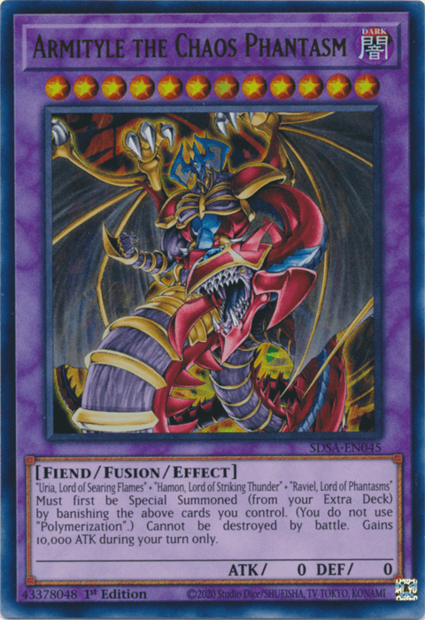 Armityle the Chaos Phantom [SDSA-EN045] Ultra Rare - Doe's Cards