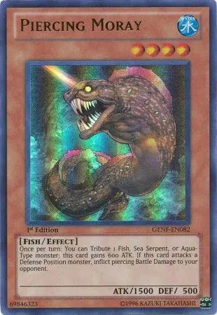 Piercing Moray [GENF-EN082] Ultra Rare - Doe's Cards