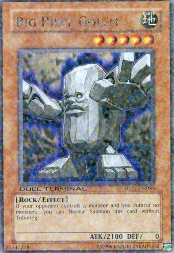 Big Piece Golem [DT01-EN053] Rare - Doe's Cards