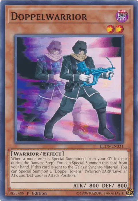 Doppelwarrior [LED6-EN031] Common - Doe's Cards