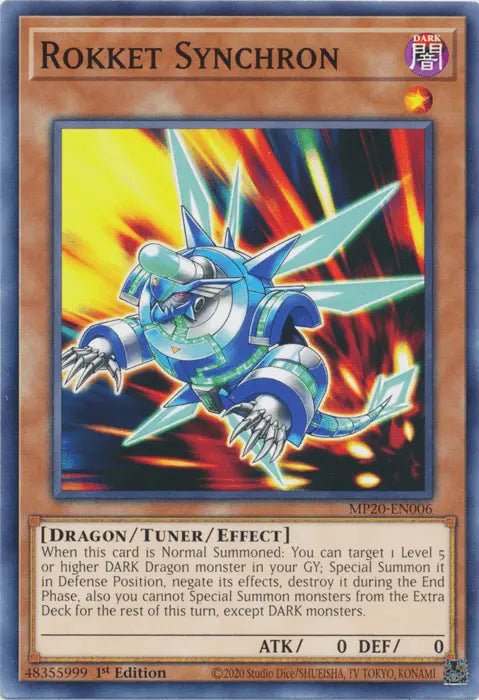 Rokket Synchron [MP20-EN006] Common - Doe's Cards
