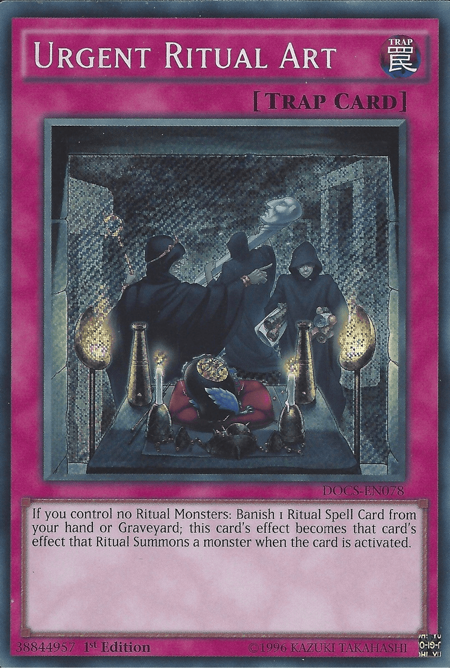 Urgent Ritual Art [DOCS-EN078] Secret Rare - Doe's Cards