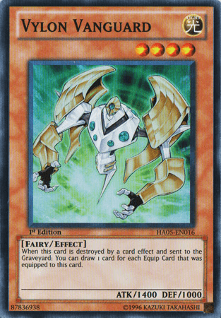 Vylon Vanguard [HA05-EN016] Super Rare - Doe's Cards