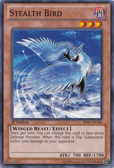 Stealth Bird [BP01-EN184] Common - Doe's Cards