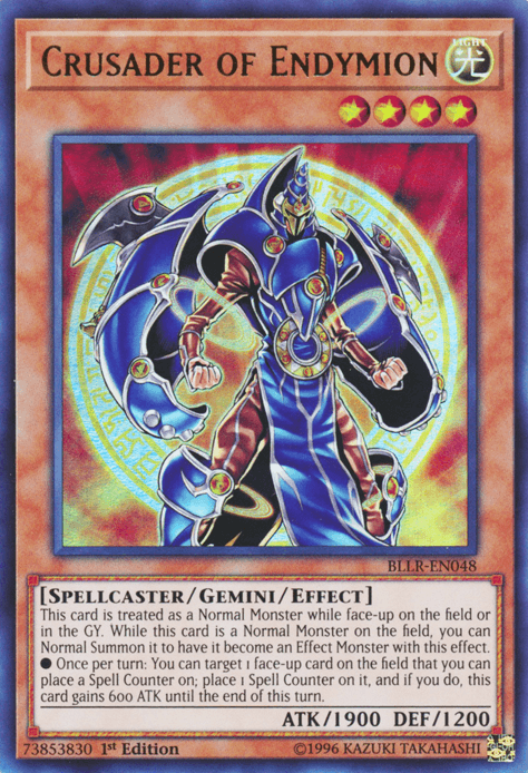 Crusader of Endymion [BLLR-EN048] Ultra Rare - Doe's Cards