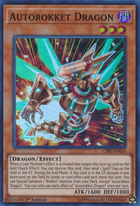 Autorokket Dragon [CIBR-EN010] Super Rare - Doe's Cards