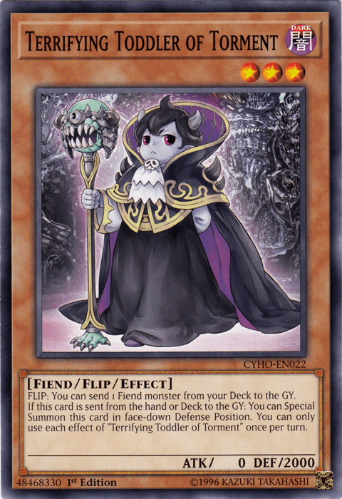 Terrifying Toddler of Torment [CYHO-EN022] Common - Doe's Cards