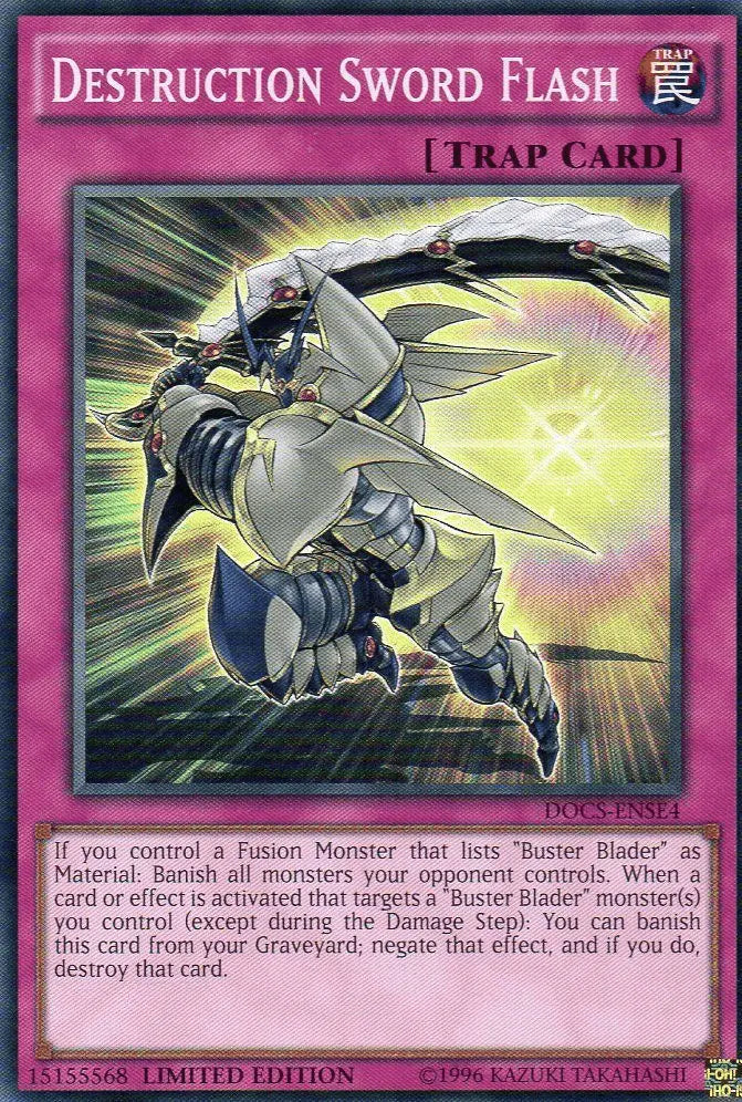 Destruction Sword Flash [DOCS-ENSE4] Super Rare - Doe's Cards