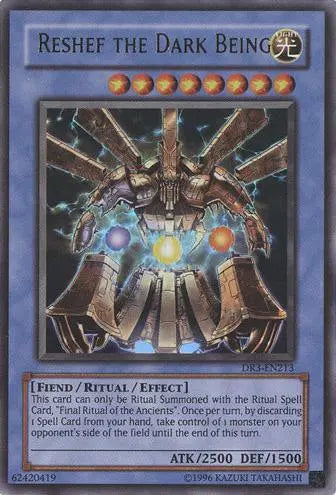 Reshef the Dark Being [DR3-EN213] Ultra Rare - Doe's Cards