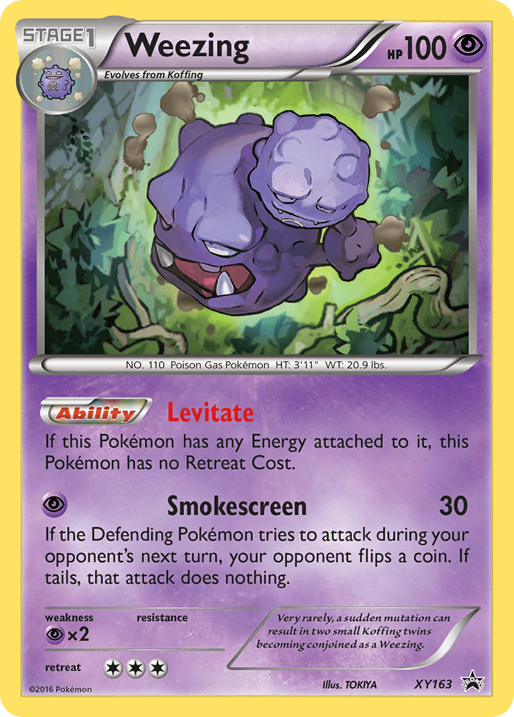 Weezing (XY163) [XY: Black Star Promos] - Doe's Cards