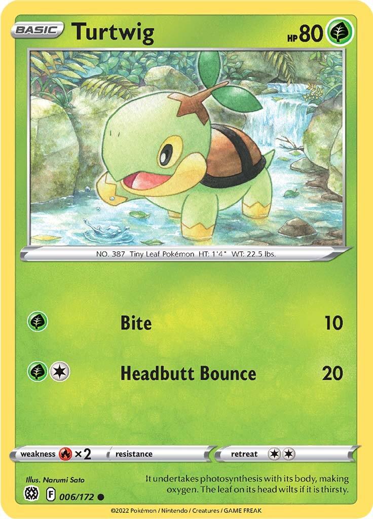 Turtwig (006/172) [Sword & Shield: Brilliant Stars] - Doe's Cards