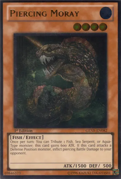Piercing Moray [GENF-EN082] Ultimate Rare - Doe's Cards