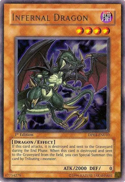 Infernal Dragon [DP04-EN010] Ultra Rare - Doe's Cards
