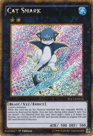 Cat Shark [PGL2-EN016] Gold Secret Rare - Doe's Cards