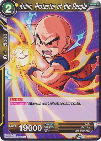 Krillin, Protector of the People (DB3-085) [Giant Force] - Doe's Cards