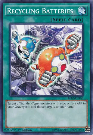 Recycling Batteries [BP03-EN158] Common - Doe's Cards