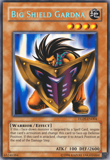 Big Shield Gardna (Blue) [DL09-EN004] Rare - Doe's Cards