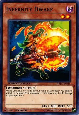 Infernity Dwarf [SBSC-EN035] Common - Doe's Cards