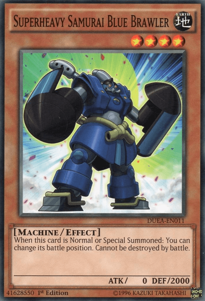 Superheavy Samurai Blue Brawler [DUEA-EN011] Common - Doe's Cards