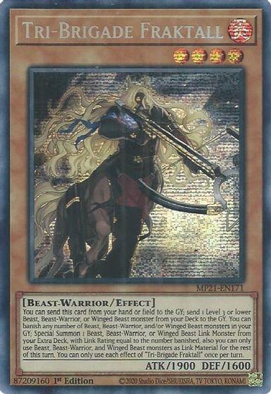 Tri-Brigade Fraktall [MP21-EN171] Prismatic Secret Rare - Doe's Cards