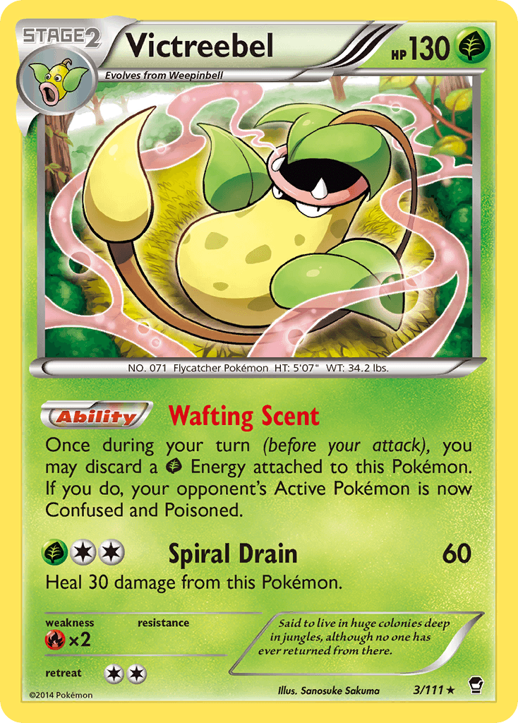 Victreebel (3/111) [XY: Furious Fists] - Doe's Cards