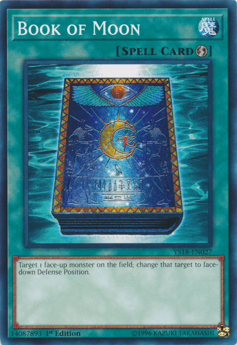 Book of Moon [YS18-EN027] Common - Doe's Cards