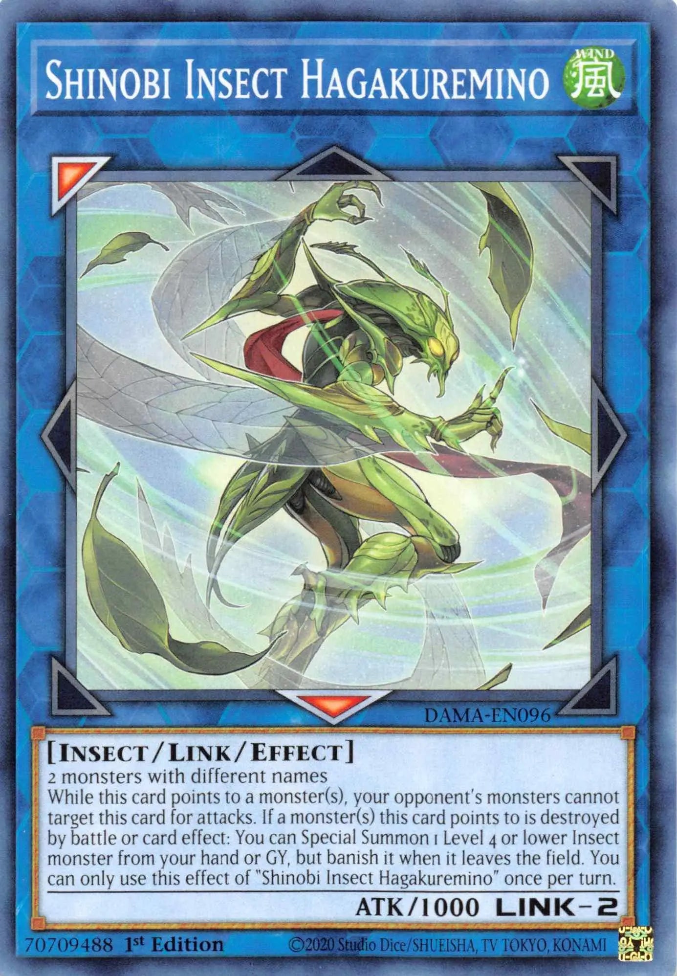 Shinobi Insect Haggakuremino [DAMA-EN096] Common - Doe's Cards