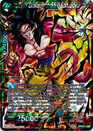 Twin Onslaught SS4 Son Goku (BT5-055) [Miraculous Revival] - Doe's Cards