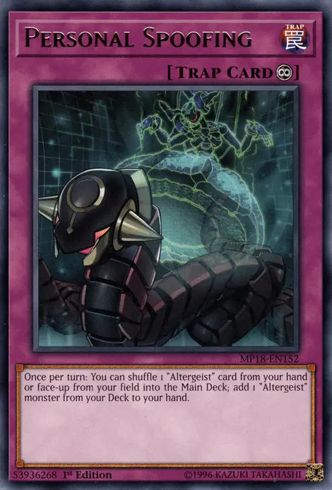Personal Spoofing [MP18-EN152] Rare - Doe's Cards