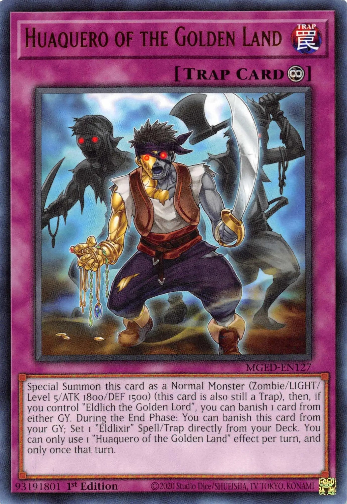 Huaquero of the Golden Land [MGED-EN127] Rare - Doe's Cards