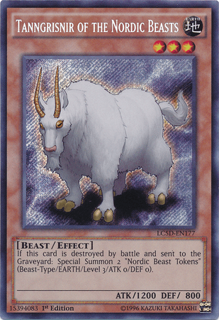 Tanngrisnir of the Nordic Beasts [LC5D-EN177] Secret Rare - Doe's Cards