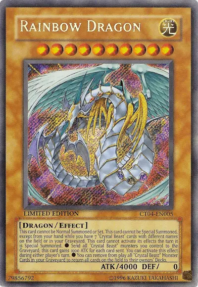 Rainbow Dragon [CT04-EN005] Secret Rare - Doe's Cards
