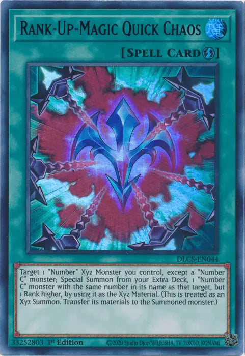 Rank-Up-Magic Quick Chaos (Blue) [DLCS-EN044] Ultra Rare - Doe's Cards