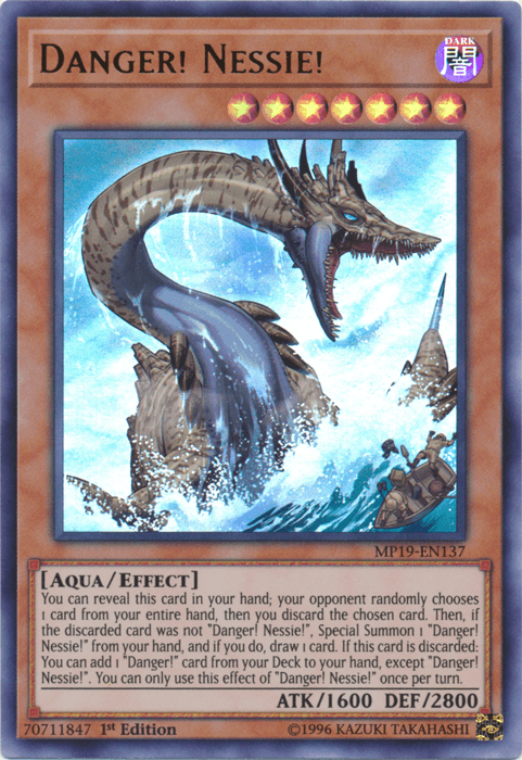 Danger! Nessie! [MP19-EN137] Ultra Rare - Doe's Cards