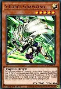 S-Force Gravitino [BLVO-EN014] Ultra Rare - Doe's Cards