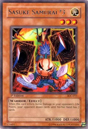 Sasuke Samurai #3 [IOC-011] Rare - Doe's Cards