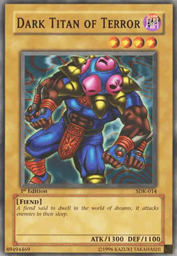 Dark Titan of Terror [SDK-014] Common - Doe's Cards